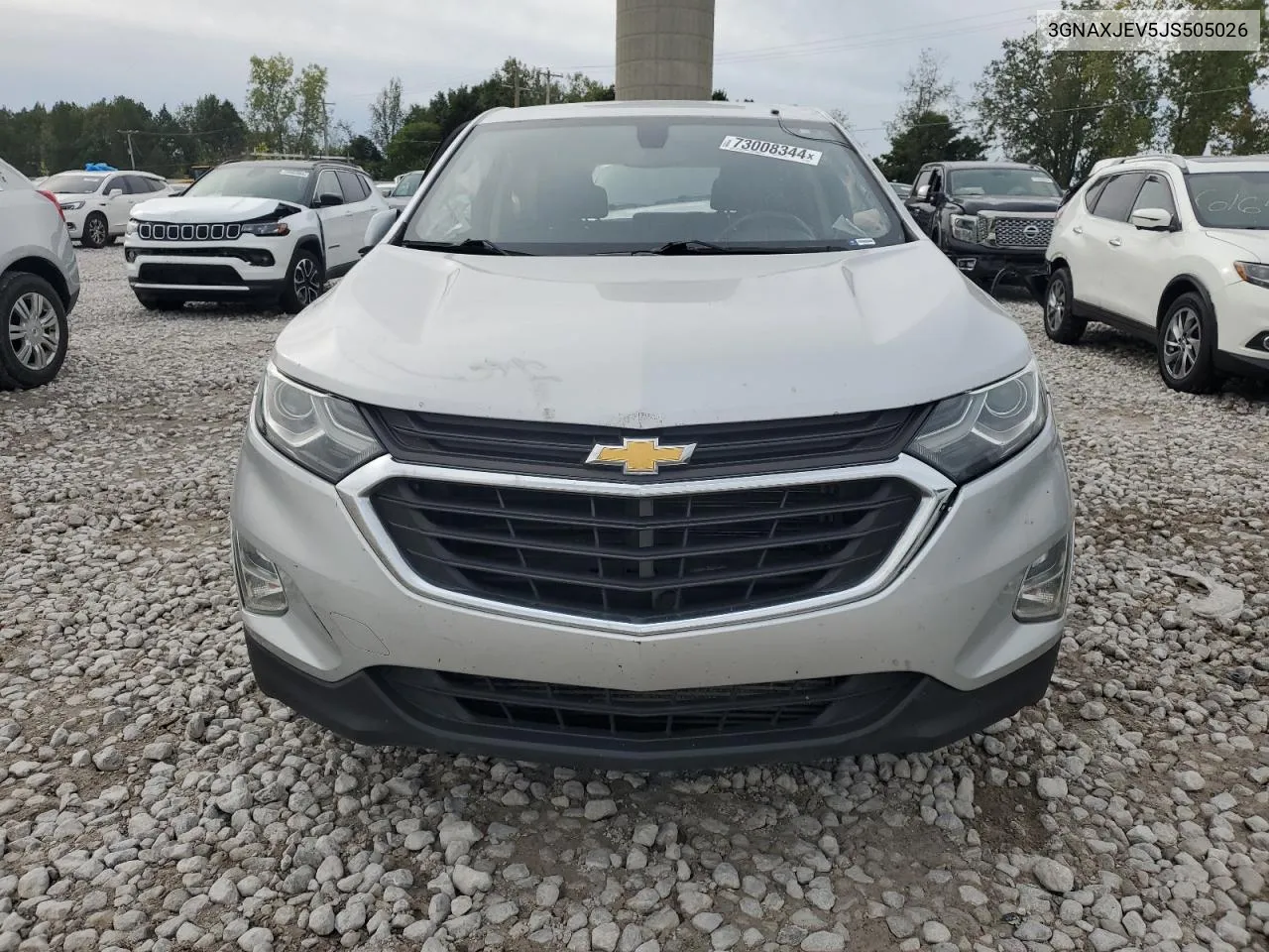 2018 Chevrolet Equinox Lt VIN: 3GNAXJEV5JS505026 Lot: 73008344