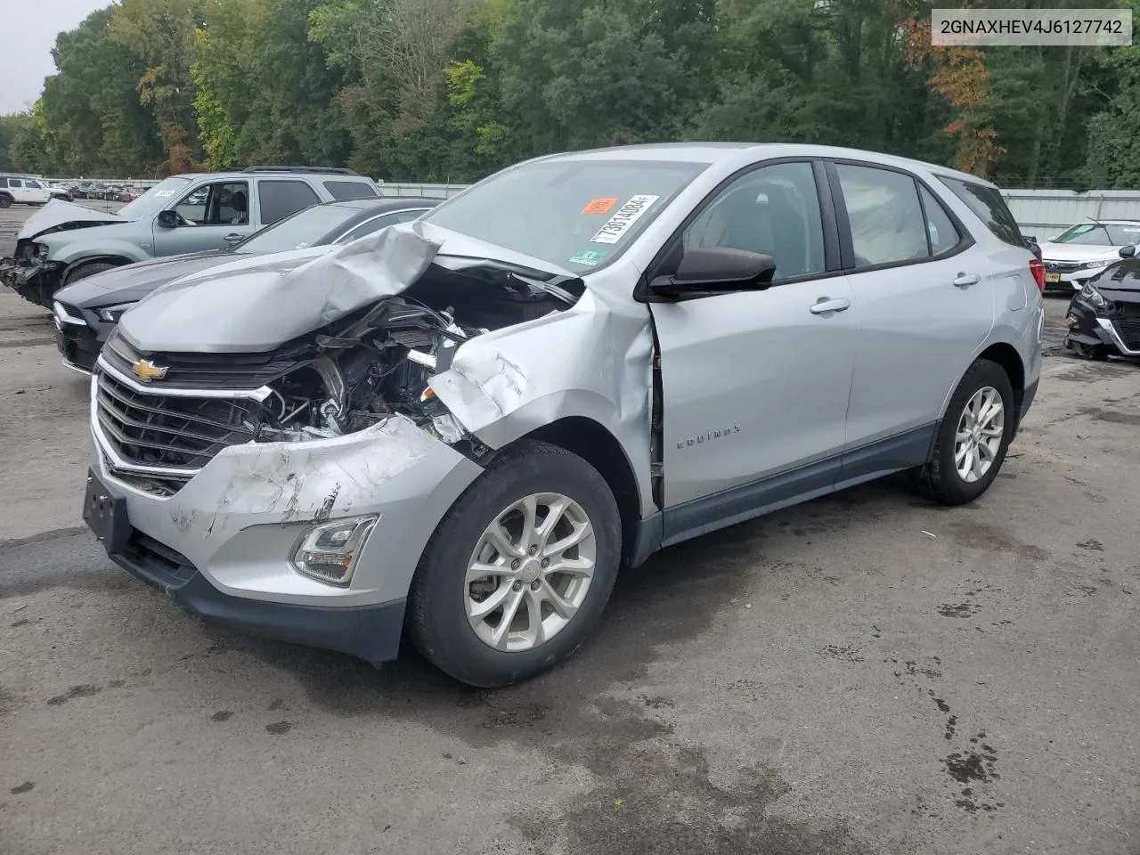 2018 Chevrolet Equinox Ls VIN: 2GNAXHEV4J6127742 Lot: 73014084