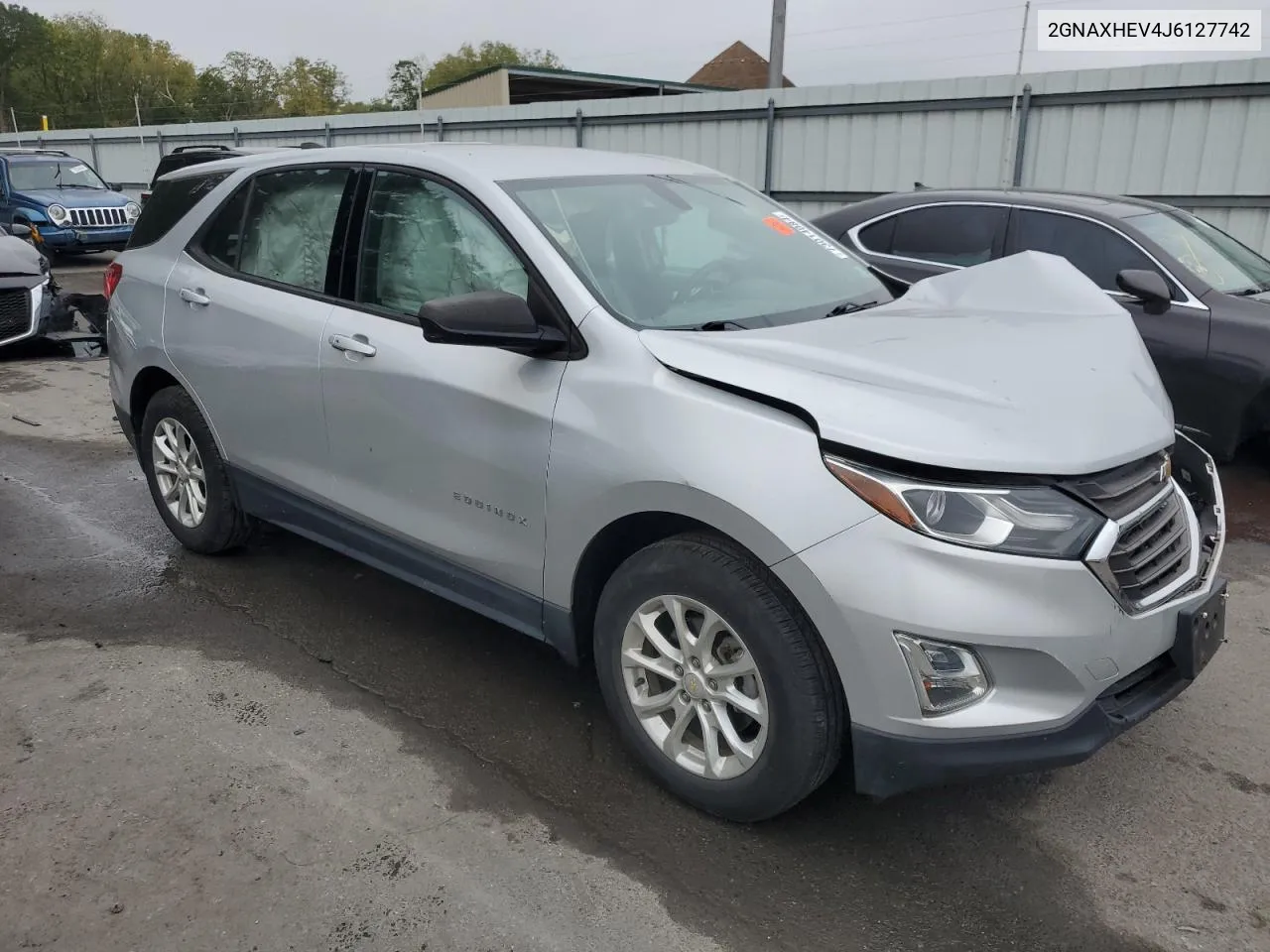 2018 Chevrolet Equinox Ls VIN: 2GNAXHEV4J6127742 Lot: 73014084