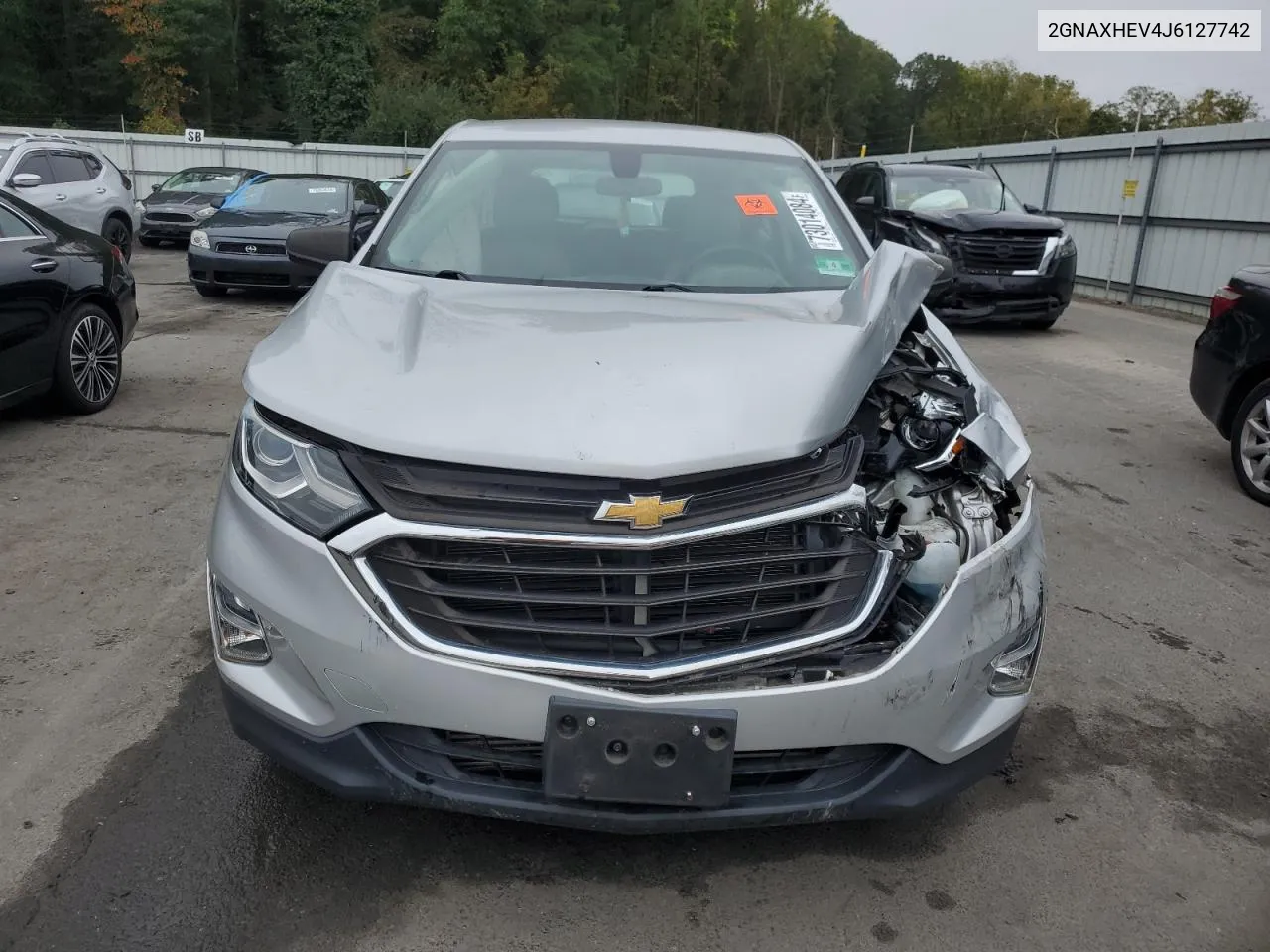 2018 Chevrolet Equinox Ls VIN: 2GNAXHEV4J6127742 Lot: 73014084