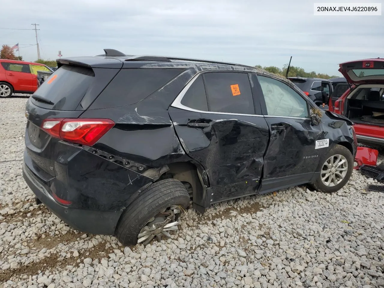 2018 Chevrolet Equinox Lt VIN: 2GNAXJEV4J6220896 Lot: 73028214