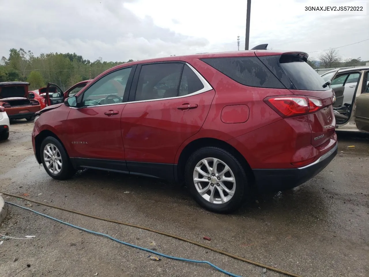 2018 Chevrolet Equinox Lt VIN: 3GNAXJEV2JS572022 Lot: 73036774