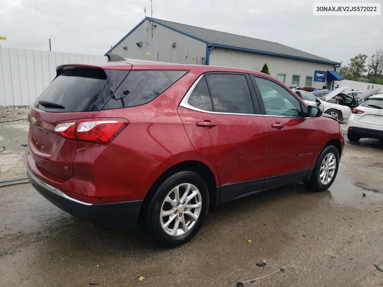 2018 Chevrolet Equinox Lt VIN: 3GNAXJEV2JS572022 Lot: 73036774