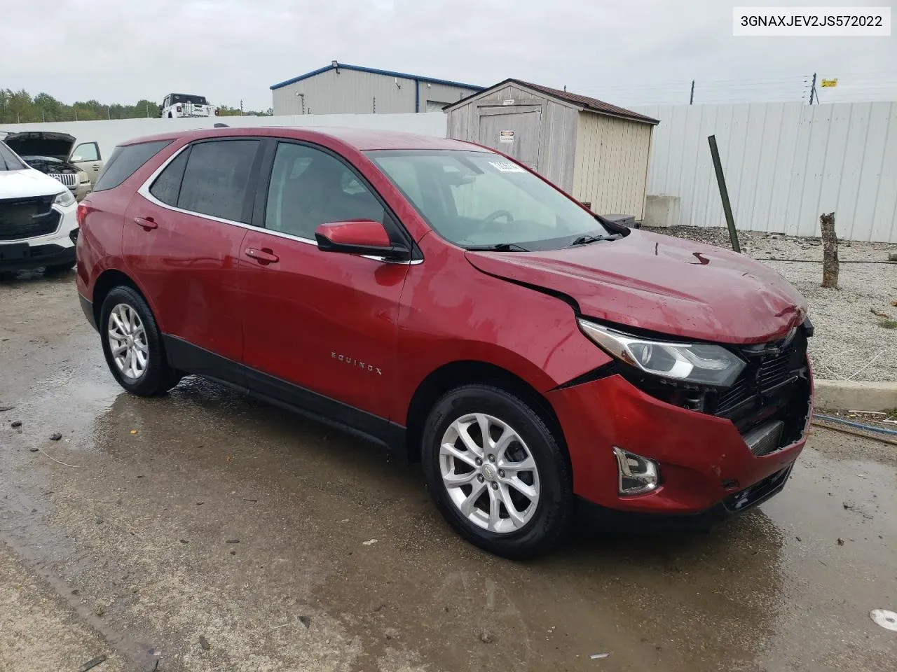 2018 Chevrolet Equinox Lt VIN: 3GNAXJEV2JS572022 Lot: 73036774