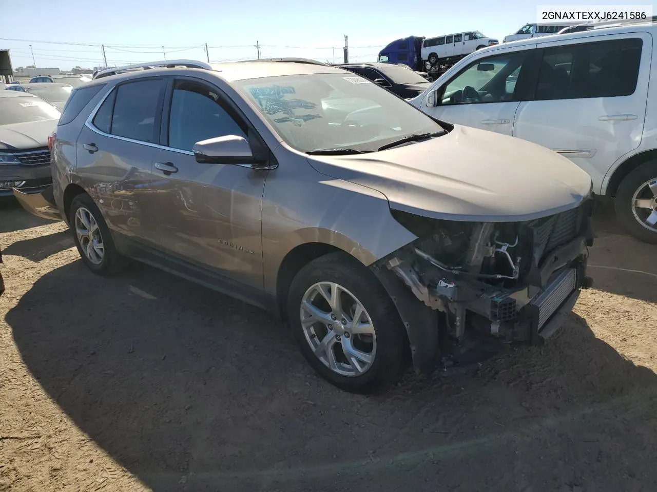 2GNAXTEXXJ6241586 2018 Chevrolet Equinox Lt