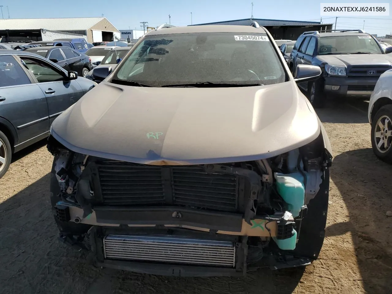 2GNAXTEXXJ6241586 2018 Chevrolet Equinox Lt