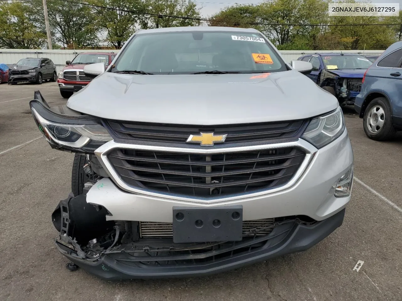 2018 Chevrolet Equinox Lt VIN: 2GNAXJEV6J6127295 Lot: 73057004