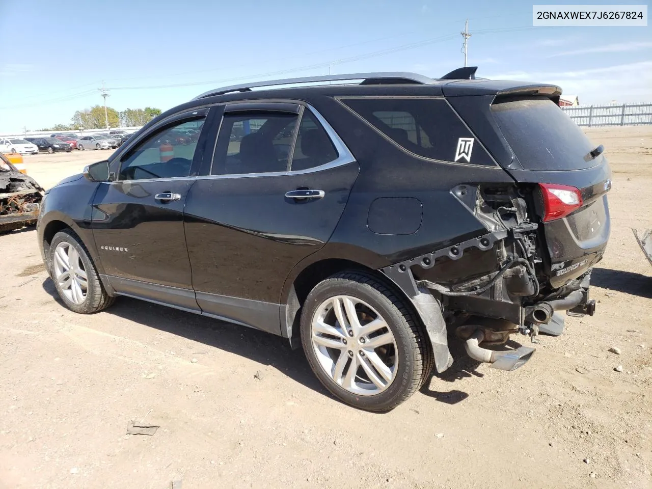 2GNAXWEX7J6267824 2018 Chevrolet Equinox Premier