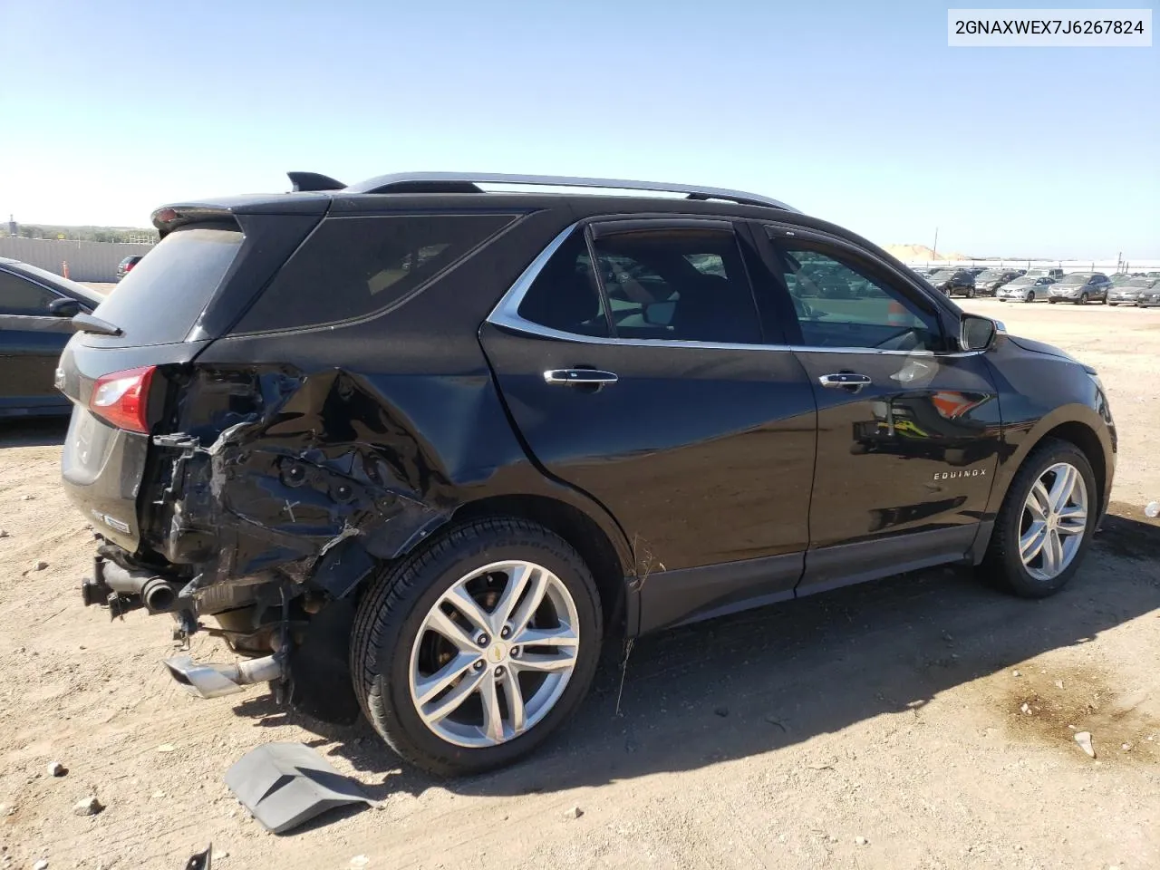 2GNAXWEX7J6267824 2018 Chevrolet Equinox Premier