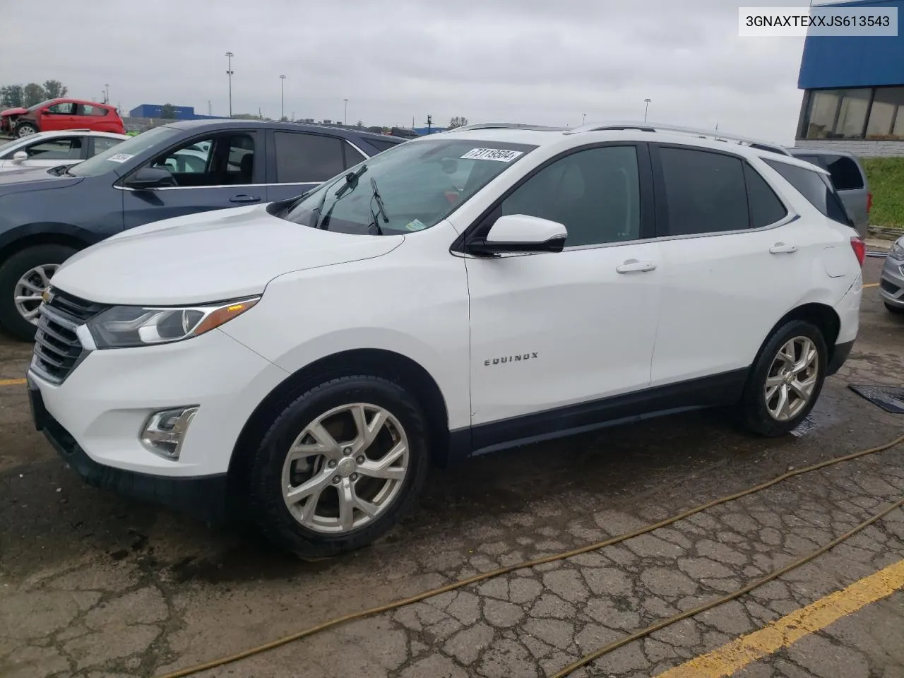 2018 Chevrolet Equinox Lt VIN: 3GNAXTEXXJS613543 Lot: 73119504