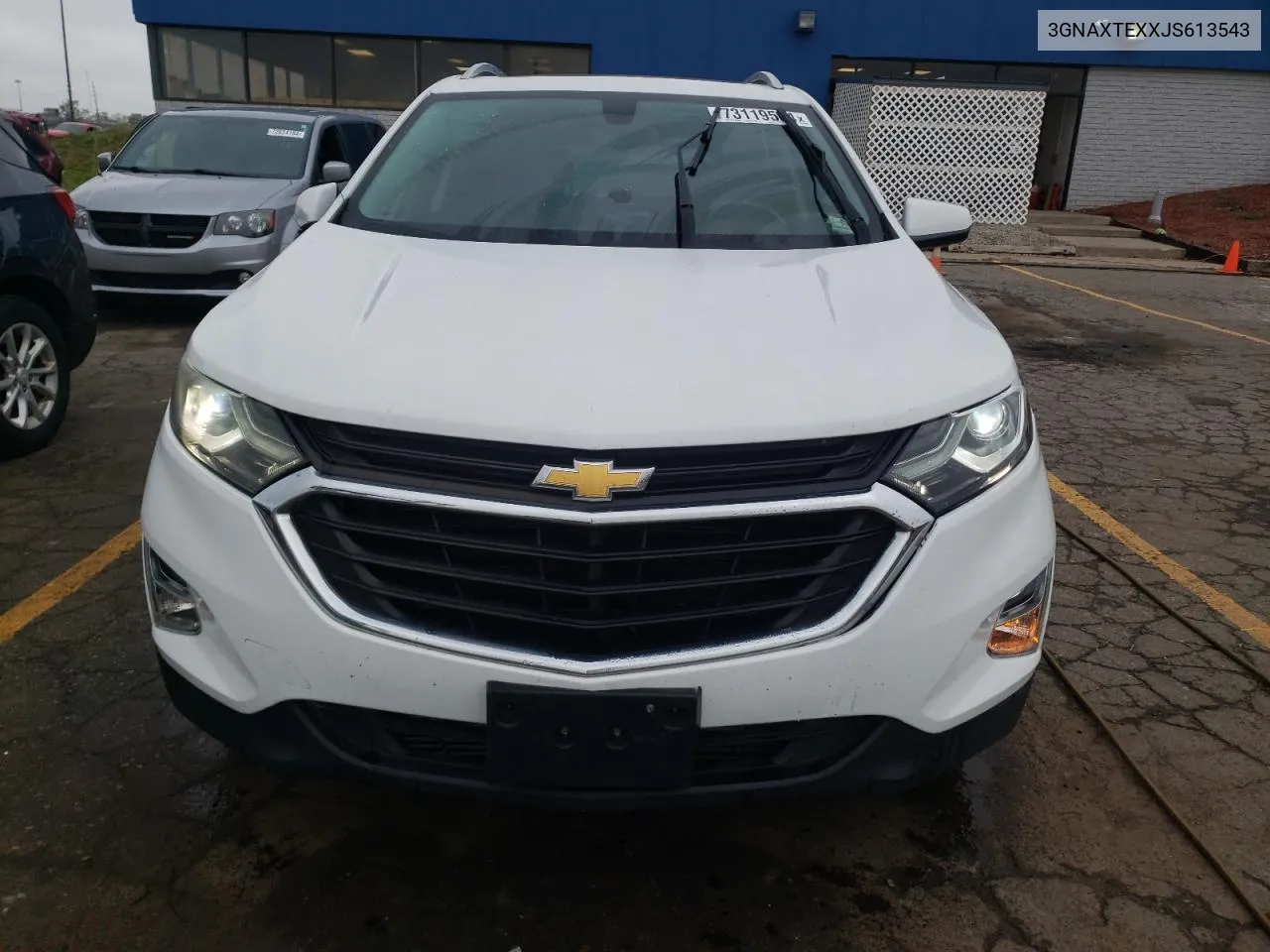 2018 Chevrolet Equinox Lt VIN: 3GNAXTEXXJS613543 Lot: 73119504