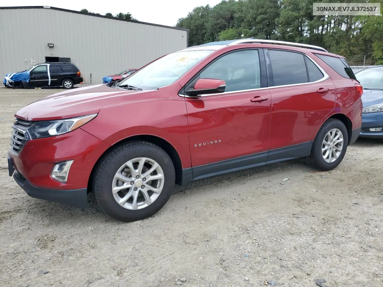 3GNAXJEV7JL372537 2018 Chevrolet Equinox Lt