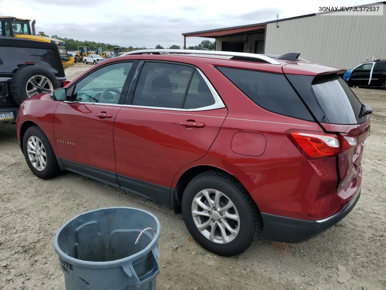 3GNAXJEV7JL372537 2018 Chevrolet Equinox Lt