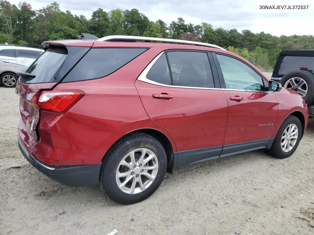 3GNAXJEV7JL372537 2018 Chevrolet Equinox Lt