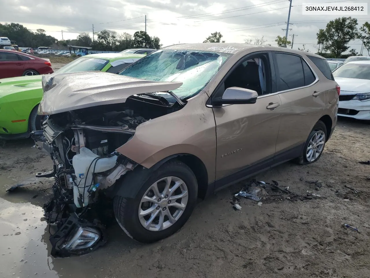 2018 Chevrolet Equinox Lt VIN: 3GNAXJEV4JL268412 Lot: 73165064