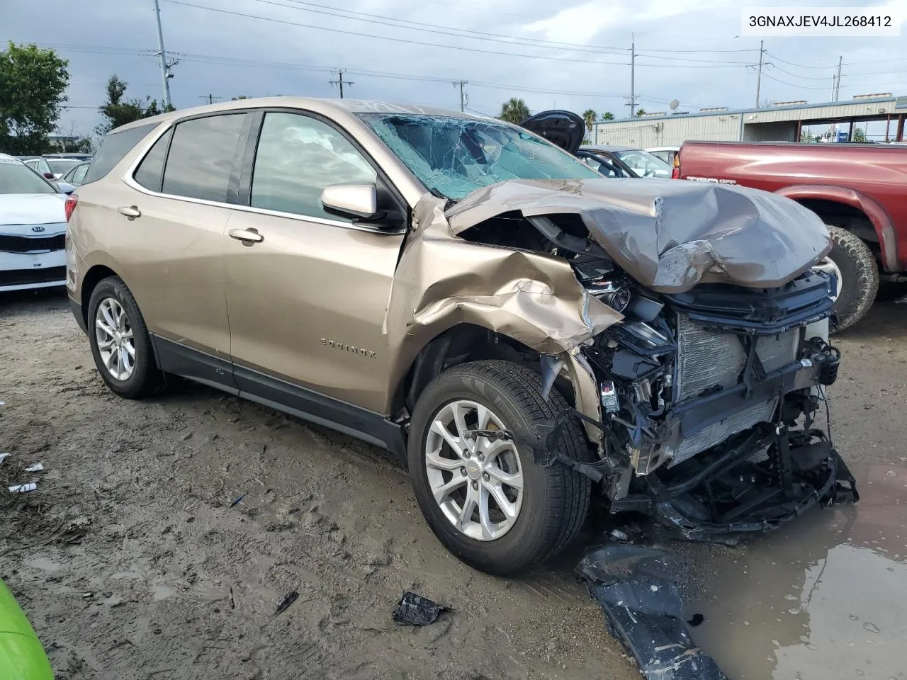 2018 Chevrolet Equinox Lt VIN: 3GNAXJEV4JL268412 Lot: 73165064