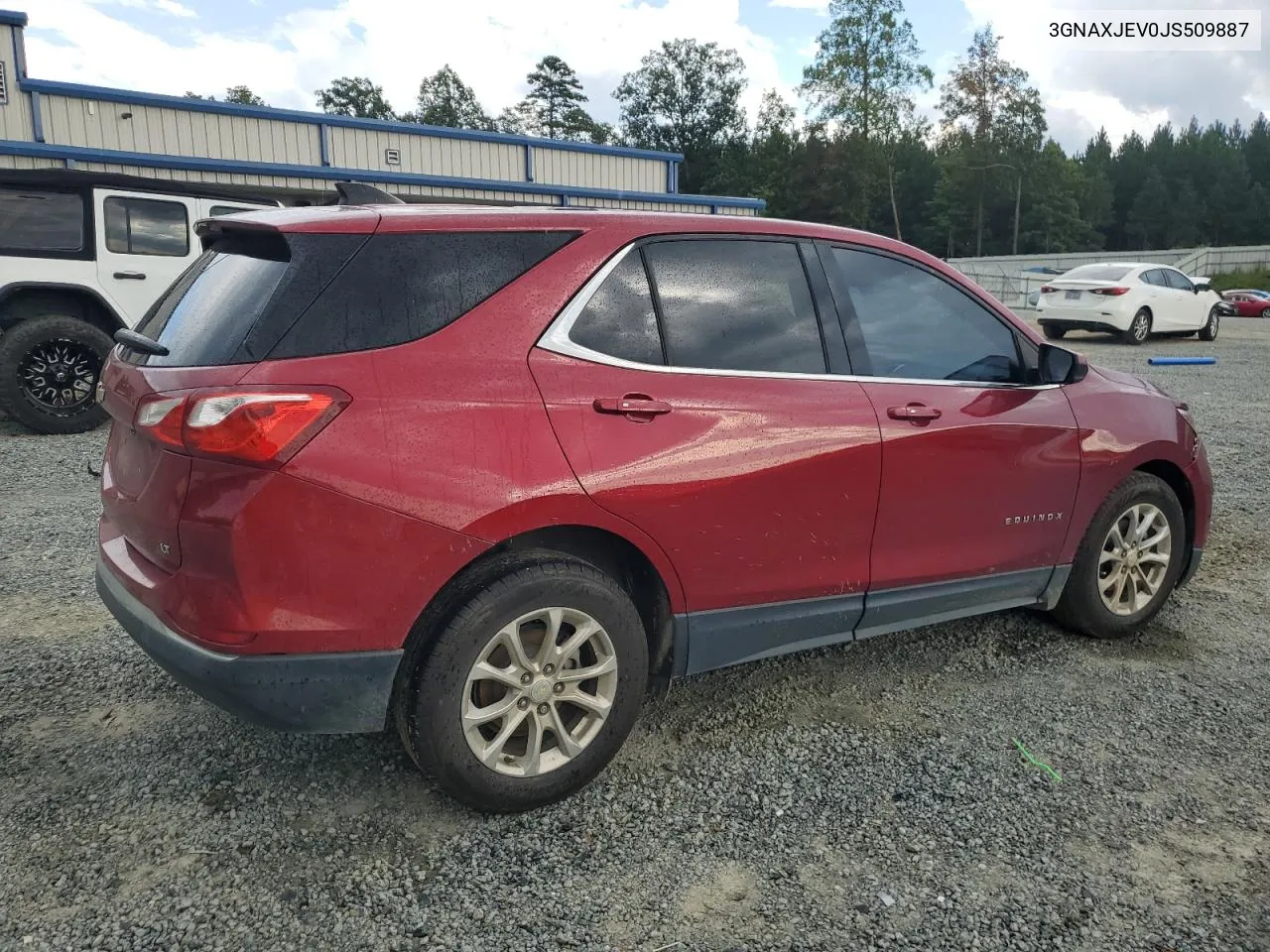 3GNAXJEV0JS509887 2018 Chevrolet Equinox Lt