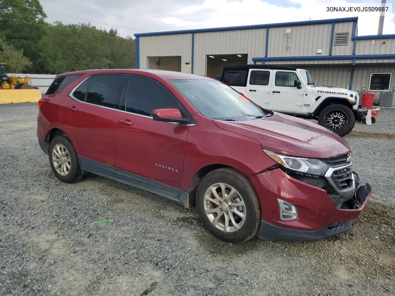 3GNAXJEV0JS509887 2018 Chevrolet Equinox Lt