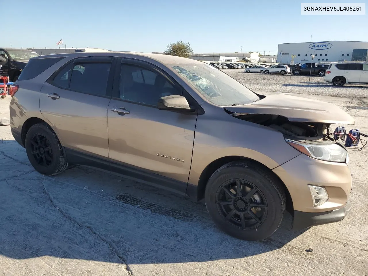 3GNAXHEV6JL406251 2018 Chevrolet Equinox Ls