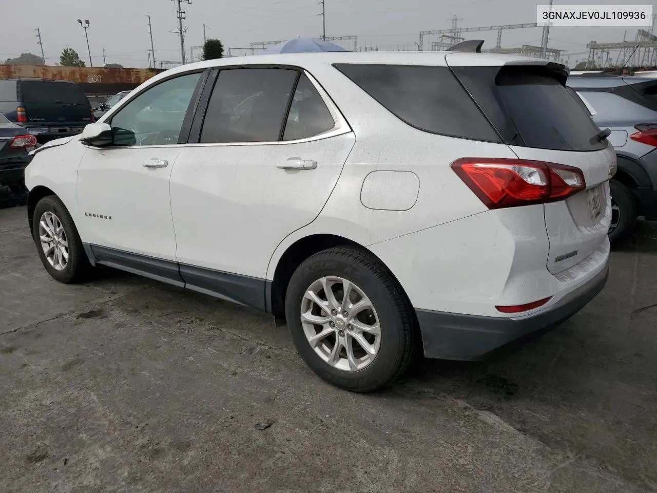 2018 Chevrolet Equinox Lt VIN: 3GNAXJEV0JL109936 Lot: 73247304