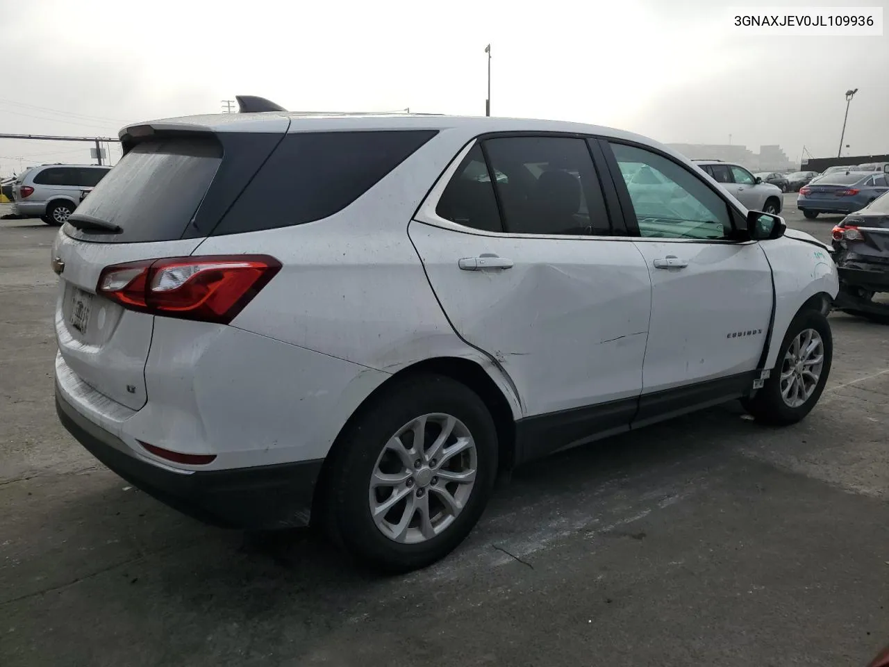 2018 Chevrolet Equinox Lt VIN: 3GNAXJEV0JL109936 Lot: 73247304