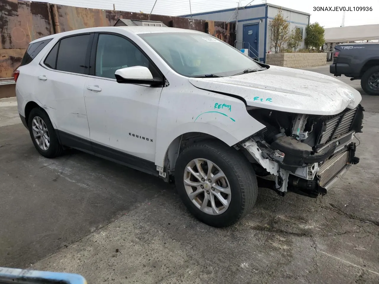 3GNAXJEV0JL109936 2018 Chevrolet Equinox Lt