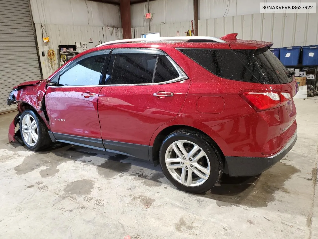 2018 Chevrolet Equinox Premier VIN: 3GNAXVEV8JS627922 Lot: 73255584