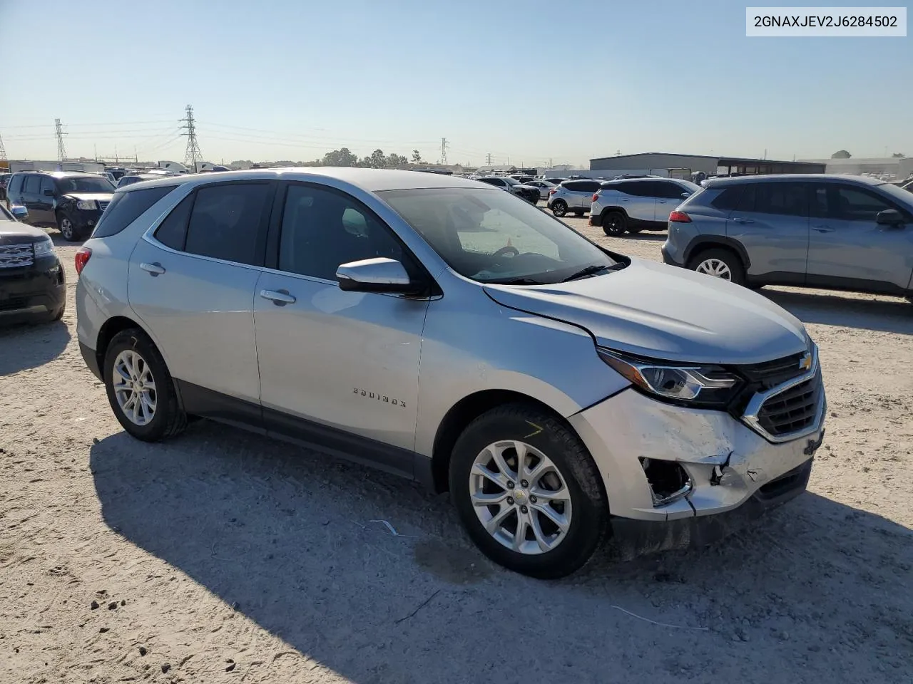 2018 Chevrolet Equinox Lt VIN: 2GNAXJEV2J6284502 Lot: 73282724