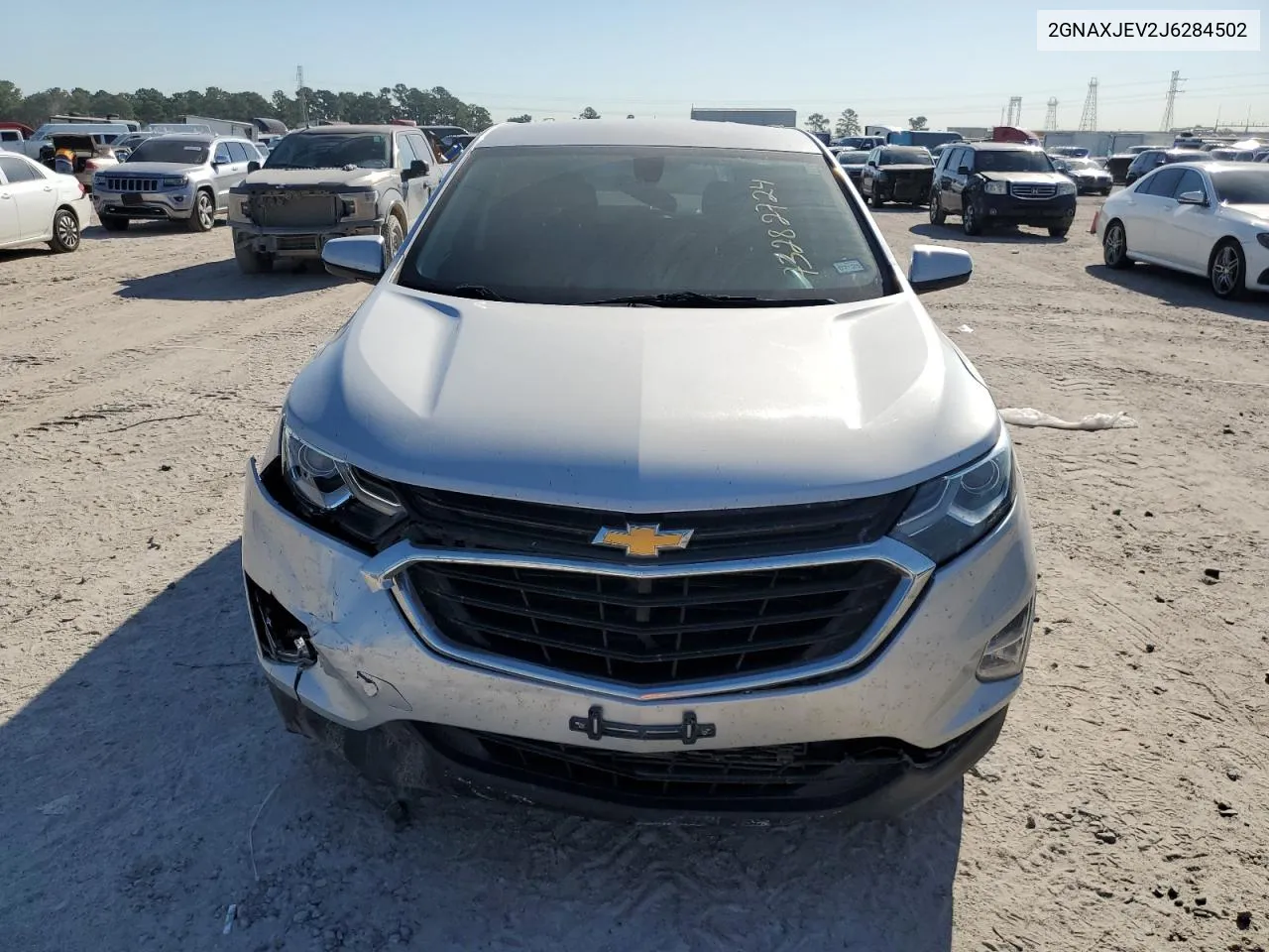 2018 Chevrolet Equinox Lt VIN: 2GNAXJEV2J6284502 Lot: 73282724