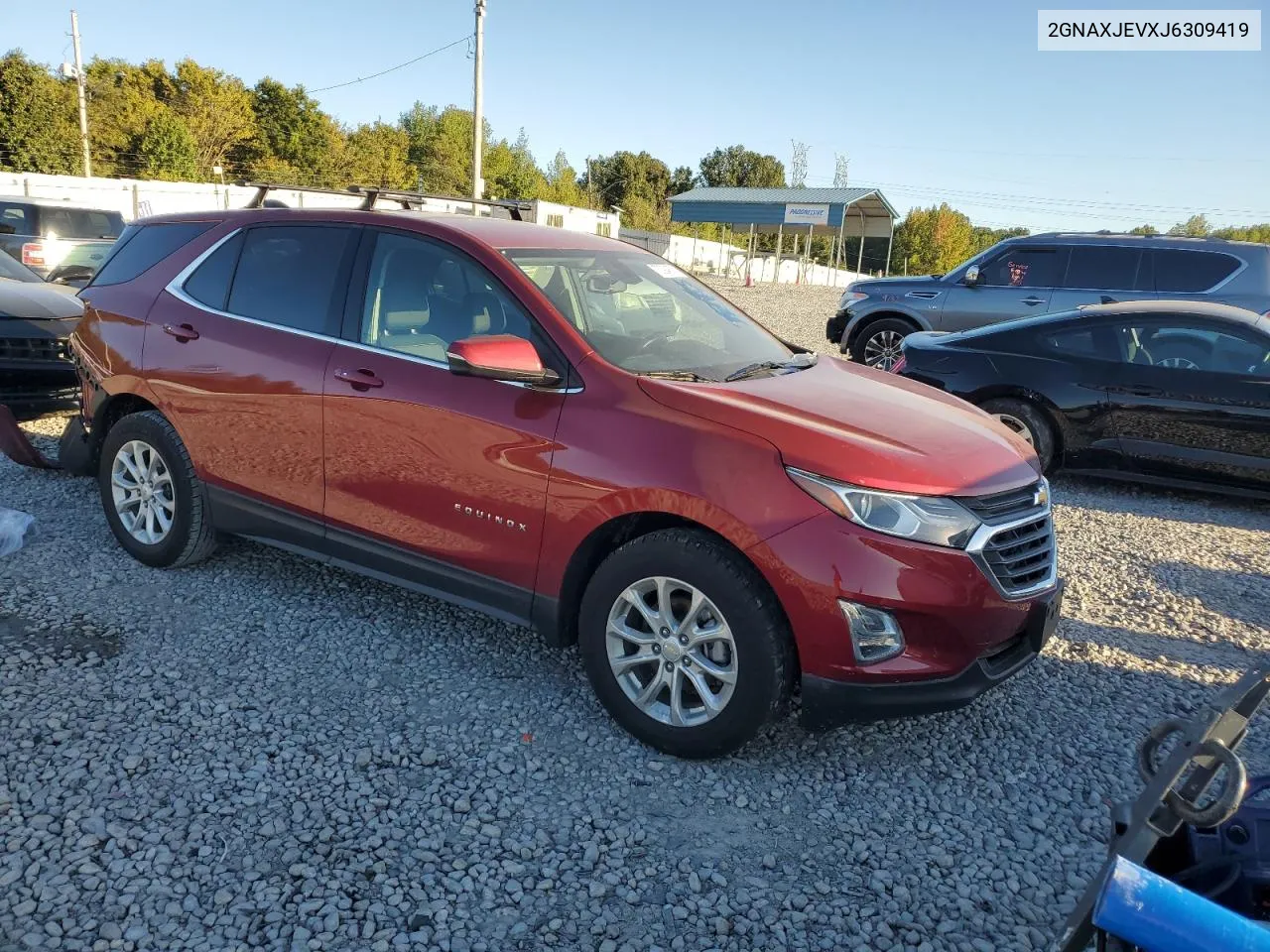 2018 Chevrolet Equinox Lt VIN: 2GNAXJEVXJ6309419 Lot: 73294874