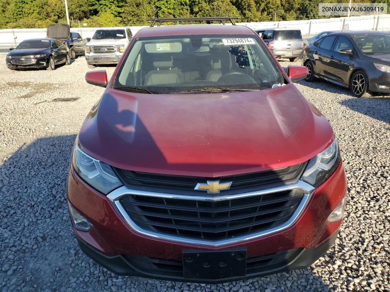 2018 Chevrolet Equinox Lt VIN: 2GNAXJEVXJ6309419 Lot: 73294874