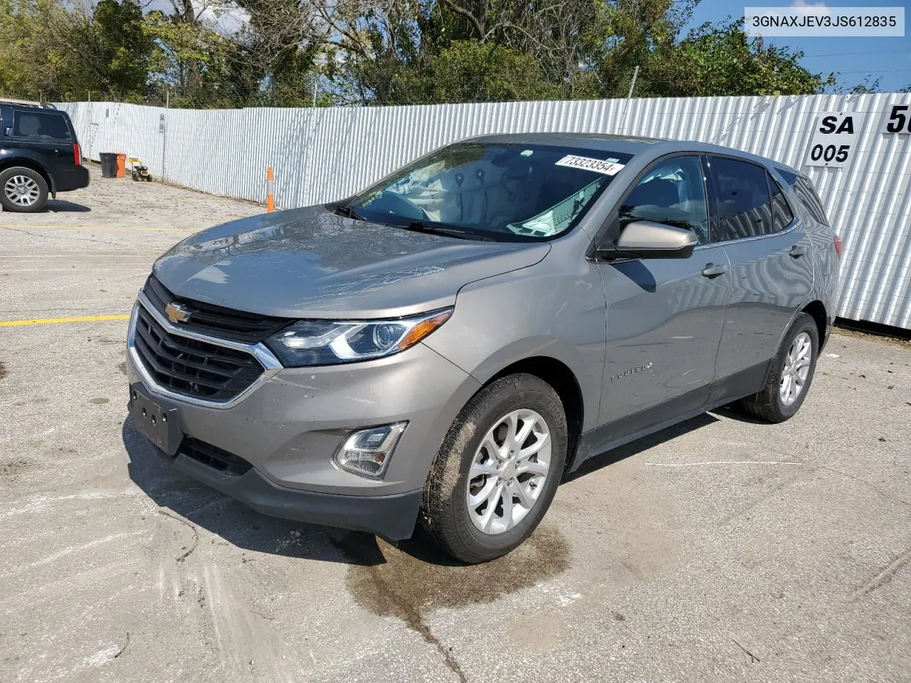 2018 Chevrolet Equinox Lt VIN: 3GNAXJEV3JS612835 Lot: 73323354