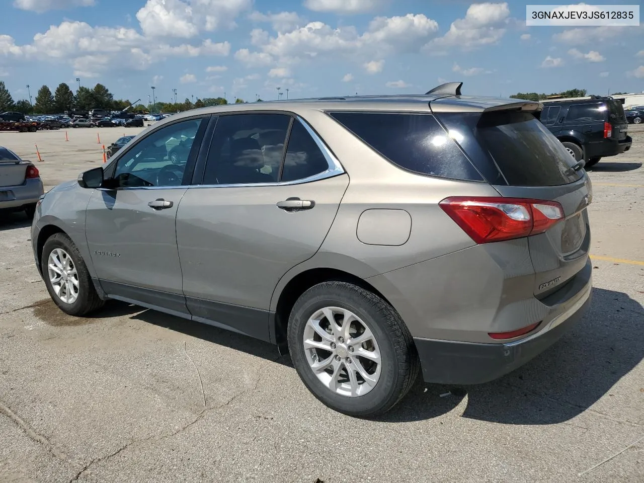 2018 Chevrolet Equinox Lt VIN: 3GNAXJEV3JS612835 Lot: 73323354