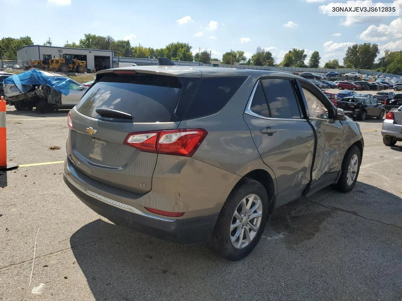 2018 Chevrolet Equinox Lt VIN: 3GNAXJEV3JS612835 Lot: 73323354