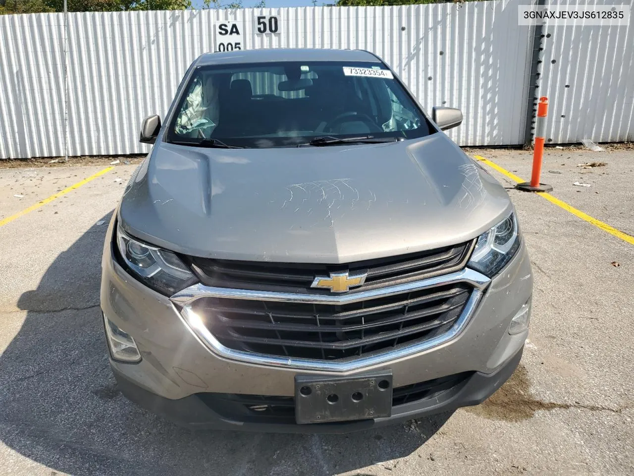 2018 Chevrolet Equinox Lt VIN: 3GNAXJEV3JS612835 Lot: 73323354