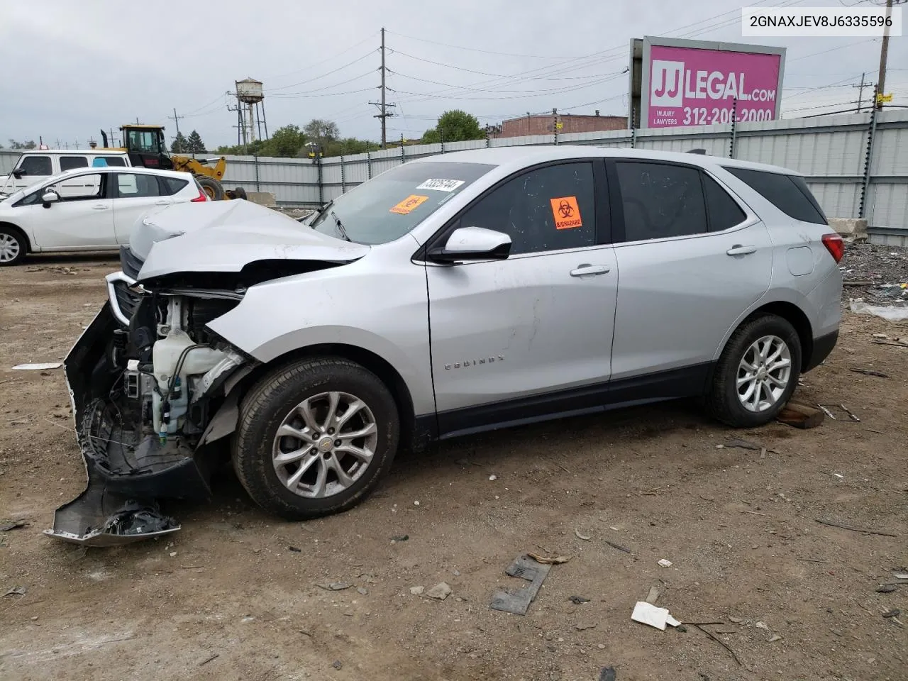 2018 Chevrolet Equinox Lt VIN: 2GNAXJEV8J6335596 Lot: 73325744