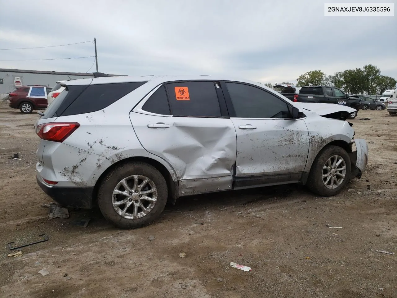 2018 Chevrolet Equinox Lt VIN: 2GNAXJEV8J6335596 Lot: 73325744