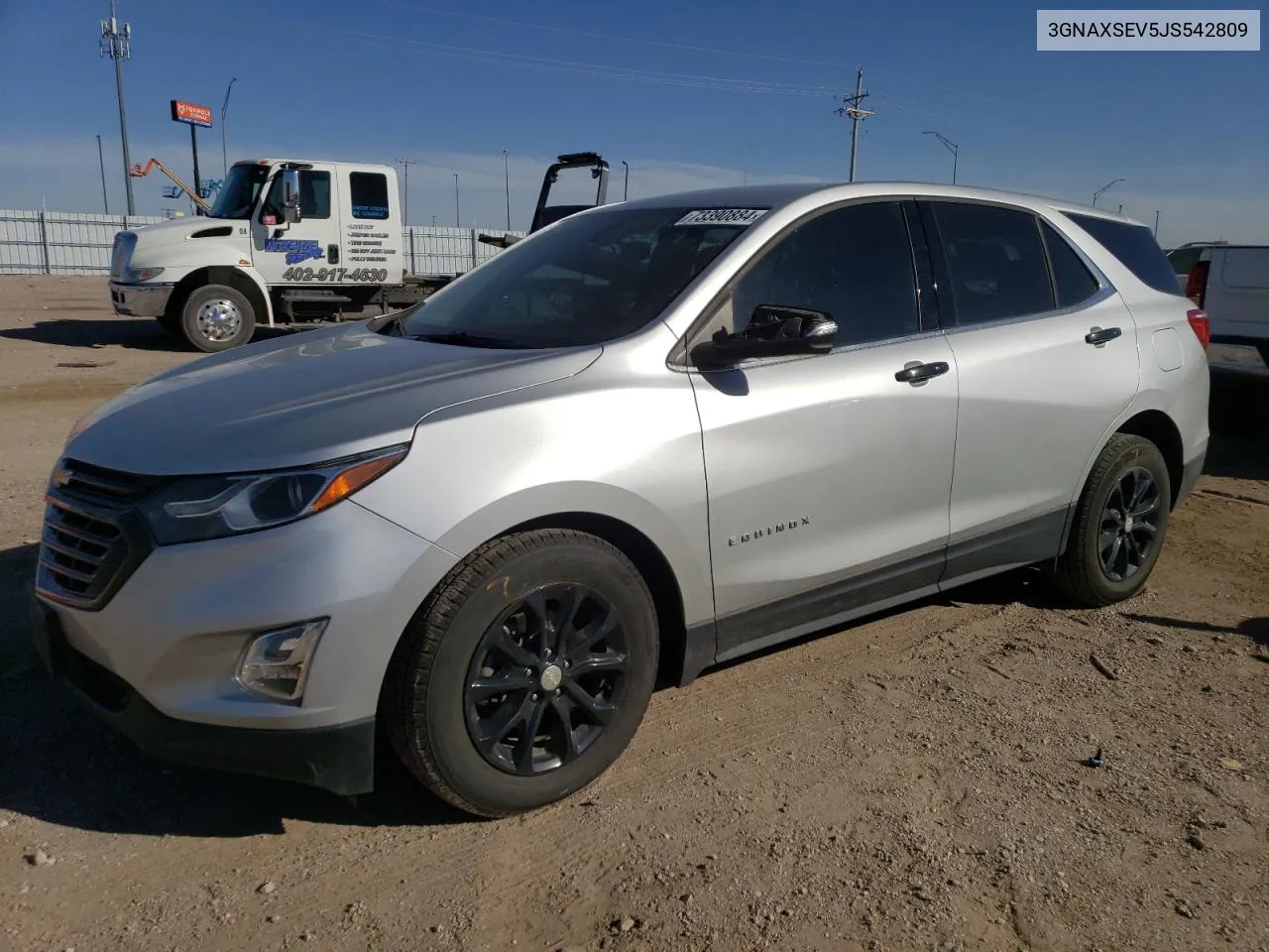 2018 Chevrolet Equinox Lt VIN: 3GNAXSEV5JS542809 Lot: 73390884