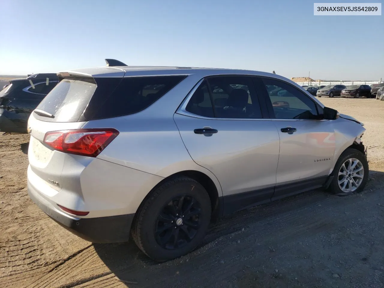 2018 Chevrolet Equinox Lt VIN: 3GNAXSEV5JS542809 Lot: 73390884