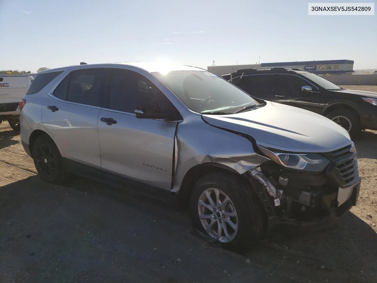 2018 Chevrolet Equinox Lt VIN: 3GNAXSEV5JS542809 Lot: 73390884