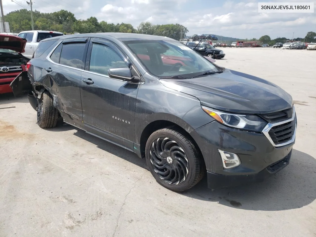 2018 Chevrolet Equinox Lt VIN: 3GNAXJEV5JL180601 Lot: 73427034