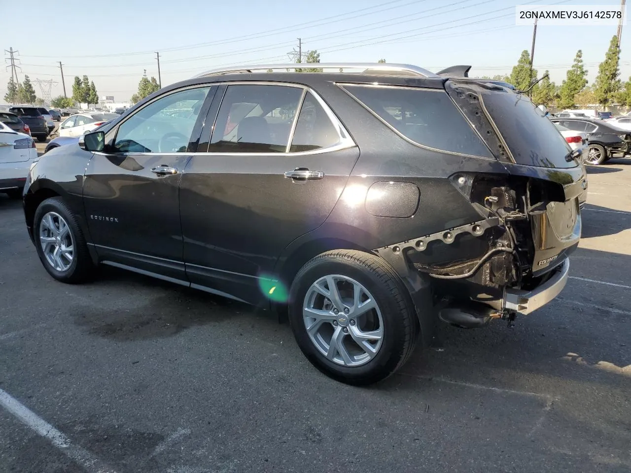 2018 Chevrolet Equinox Premier VIN: 2GNAXMEV3J6142578 Lot: 73431964