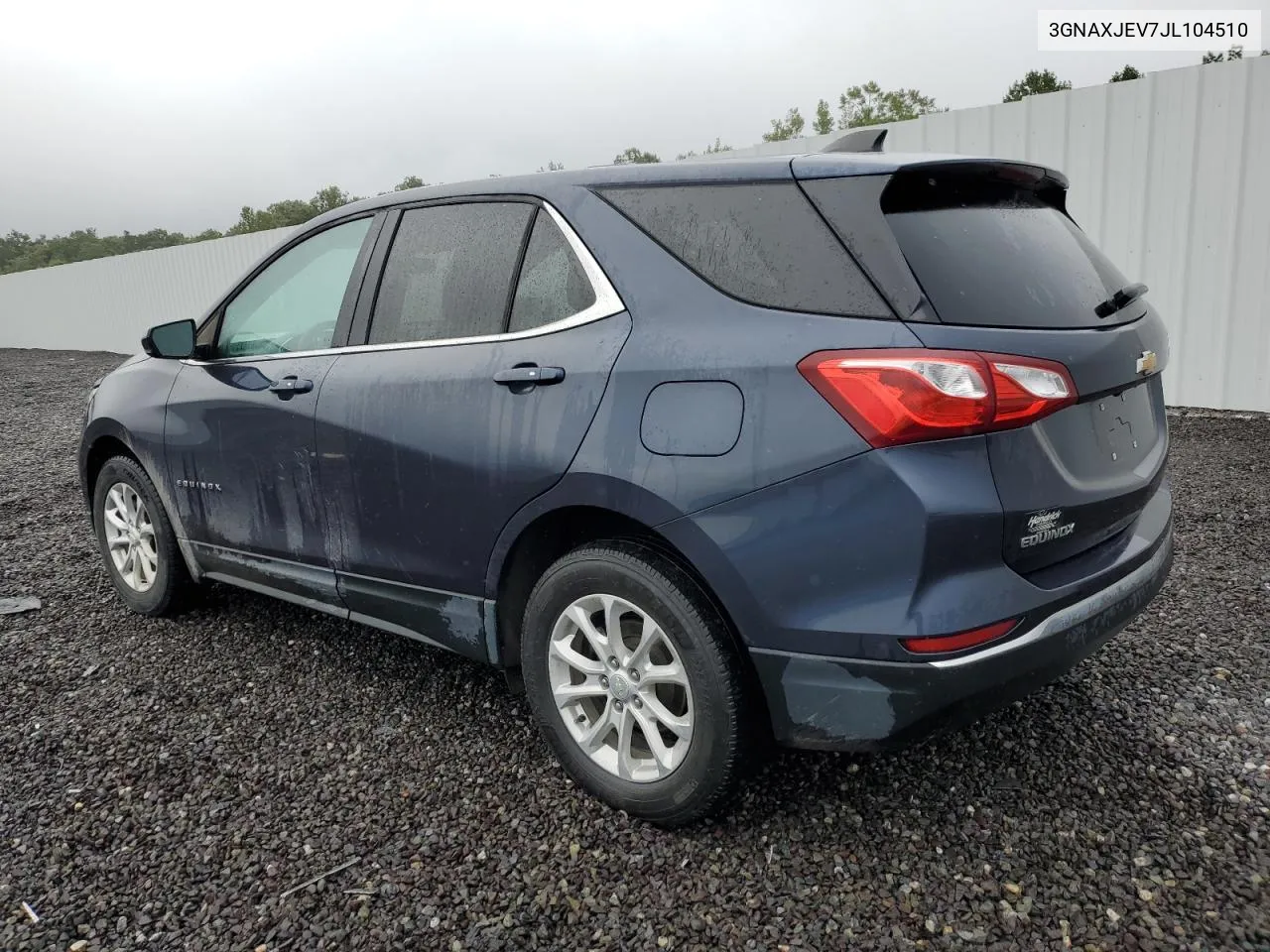 2018 Chevrolet Equinox Lt VIN: 3GNAXJEV7JL104510 Lot: 73434214