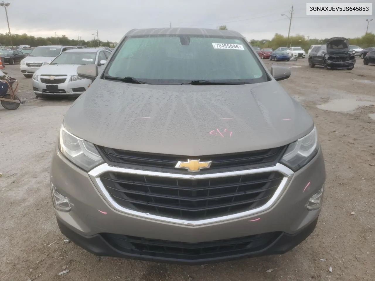 2018 Chevrolet Equinox Lt VIN: 3GNAXJEV5JS645853 Lot: 73458894