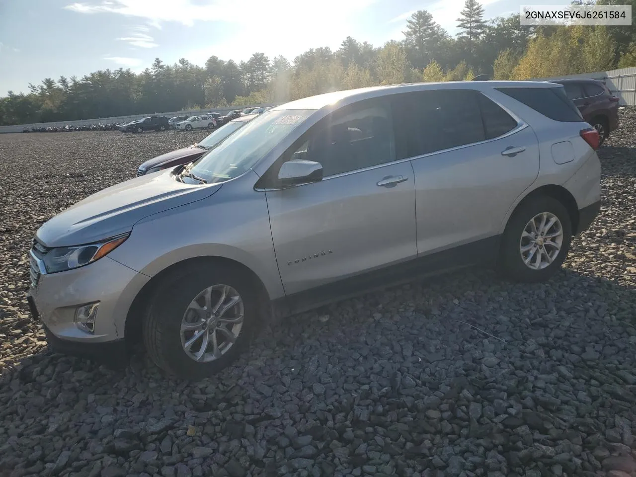 2018 Chevrolet Equinox Lt VIN: 2GNAXSEV6J6261584 Lot: 73459564