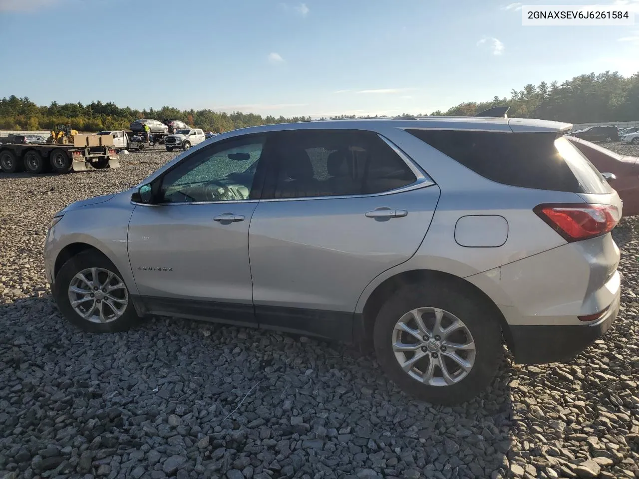 2018 Chevrolet Equinox Lt VIN: 2GNAXSEV6J6261584 Lot: 73459564