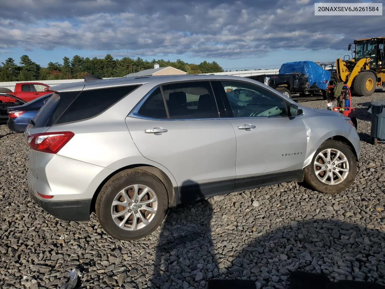 2018 Chevrolet Equinox Lt VIN: 2GNAXSEV6J6261584 Lot: 73459564