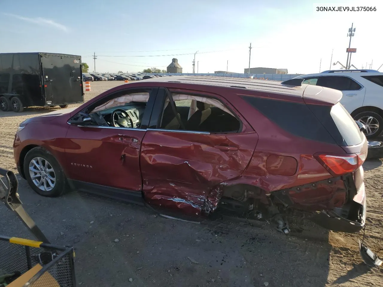 2018 Chevrolet Equinox Lt VIN: 3GNAXJEV9JL375066 Lot: 73472834