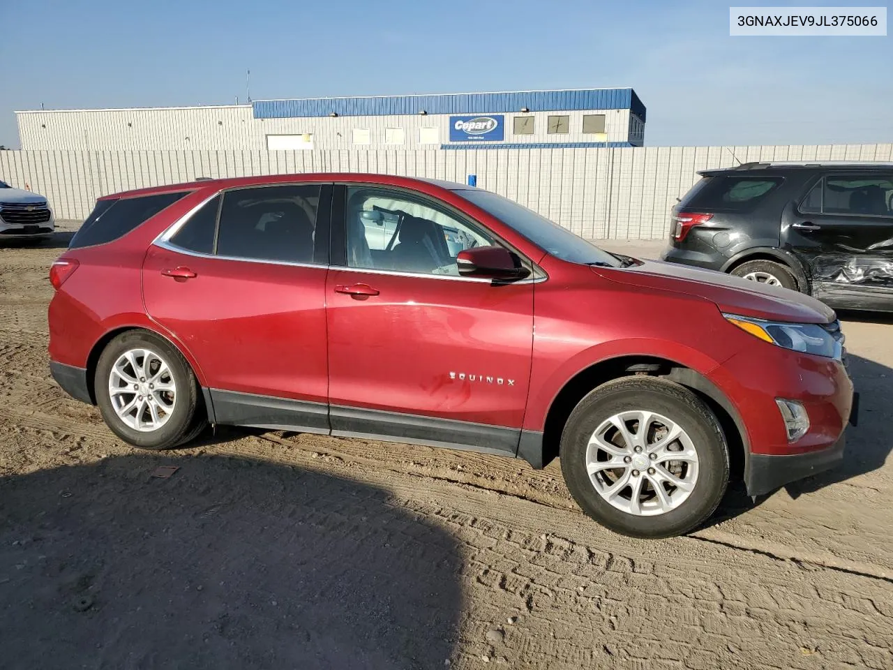 2018 Chevrolet Equinox Lt VIN: 3GNAXJEV9JL375066 Lot: 73472834