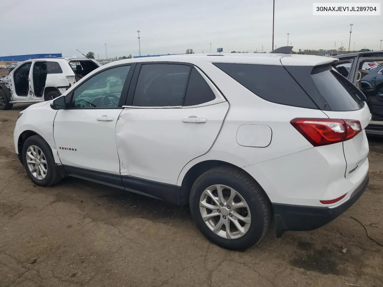 2018 Chevrolet Equinox Lt VIN: 3GNAXJEV1JL289704 Lot: 73485804